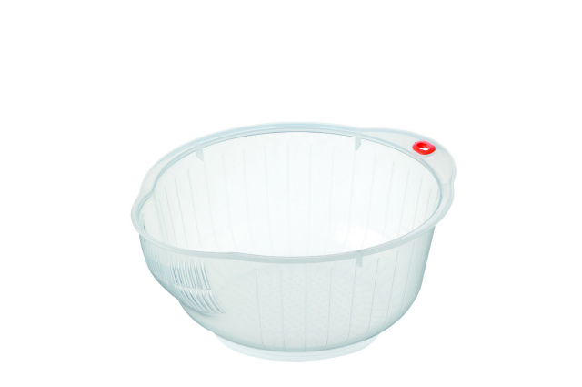 PLASTIC RICE WASHING BOWL 22#ライスボ－ル　２２